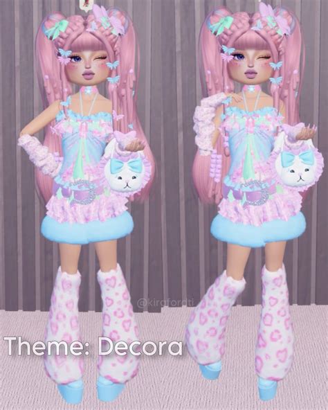 Dress To Impress Decora Kawaii Pastel Cluttercore Harajuku In 2024