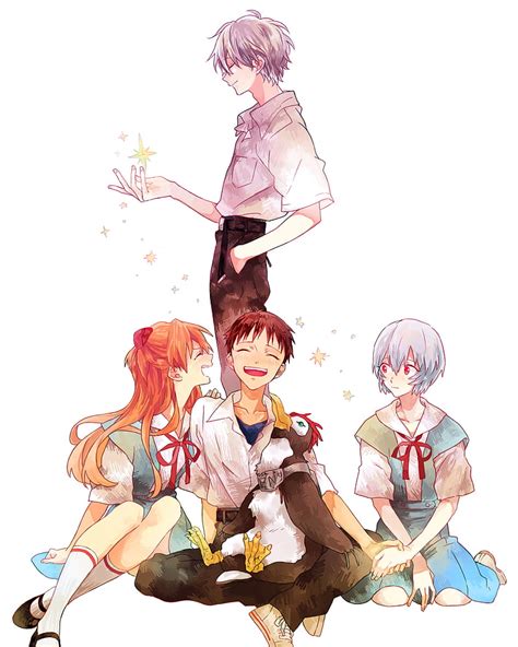 Neon Genesis Evangelion Shinji And Kaworu