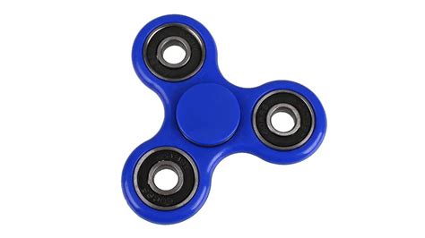 Download Plain Blue Fidget Toy Wallpaper