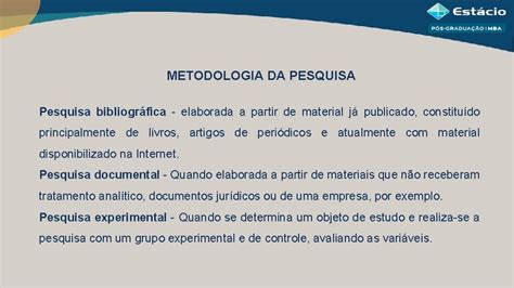 Metodologia Da Pesquisa Como Elaborar O Tcc Artigo