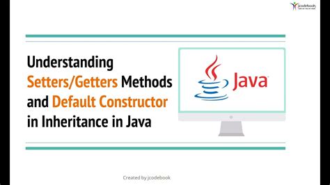 Understanding Setters And Getters Methods And Default Constructor