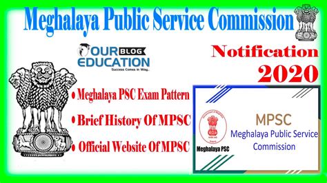 Meghalaya Psc Mpsc Exam Details Full Details Youtube