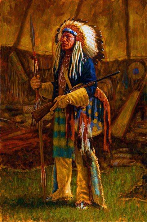 Evidence Of Victory Cheyenne Warrior Cheyenne Warrior American