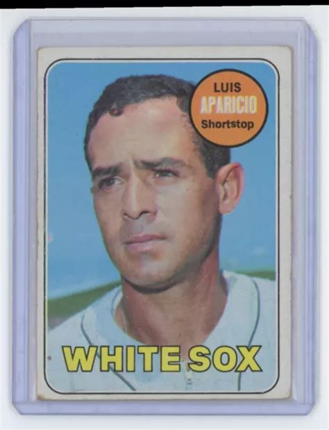 Topps Luis Aparicio Chicago White Sox Eur Picclick Fr