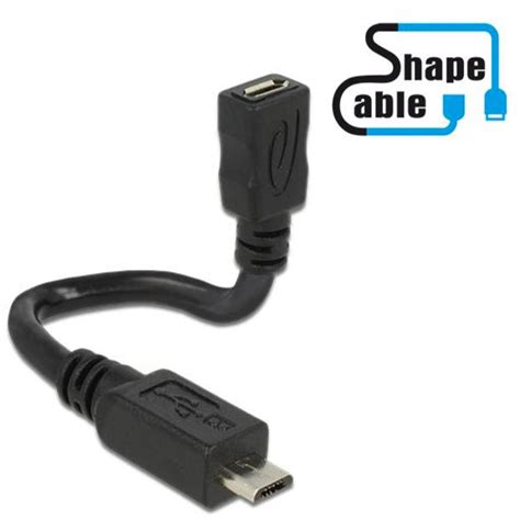 Delock Kabel Usb Micro B Stecker Usb Micro B Buchse Otg Sha