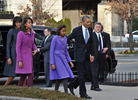 Malia And Sasha Obamas Inauguration 2013 Outfits First Daughters Wear