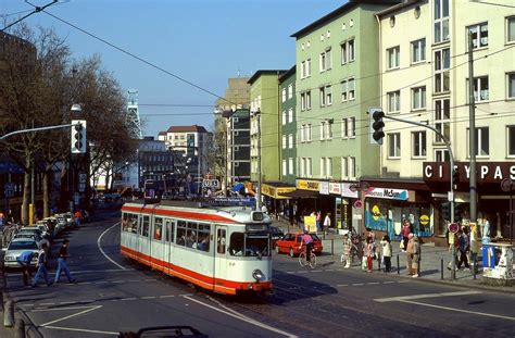 Gelsenkirchen Stra Enbahnlinie Nach Gelsenkirchen Buer Rathaus An