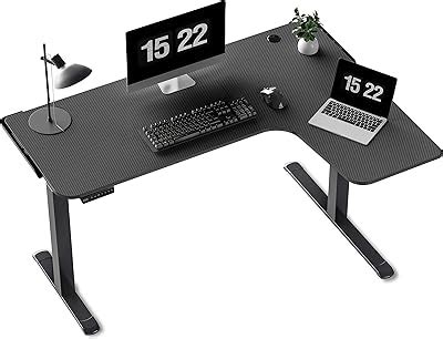 Amazon Flexispot Pro Corner Desk Dual Motor L Shaped Computer