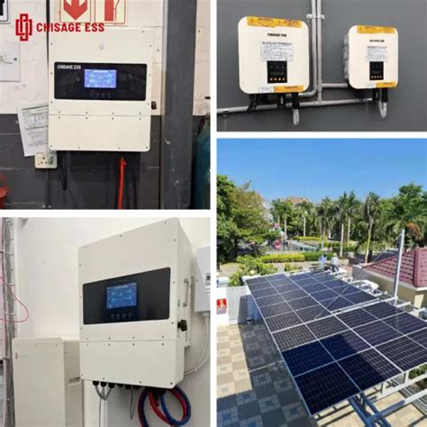 Chisage Commerical Industrial Pv Bess Solar Power Energy Storage