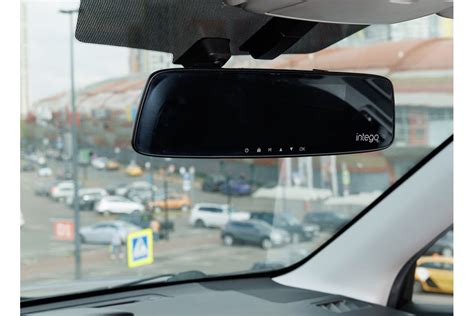 Видеорегистратор-зеркало INTEGO с радар-детектором, GPS модулем с базой ...