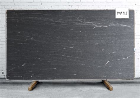 Black Ocean Honed Granite Slab Random Marble Systems Marble Supplier