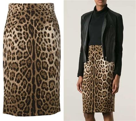 Wear Leopard Print Pencil Skirts With Confidence Like Victoria Beckham