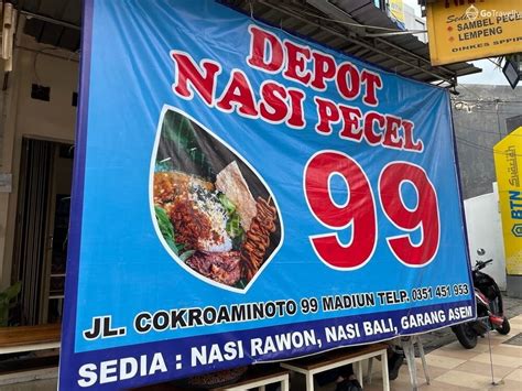 Lezatnya Nasi Pecel Warung Pecel Langganan Presiden Gotravelly