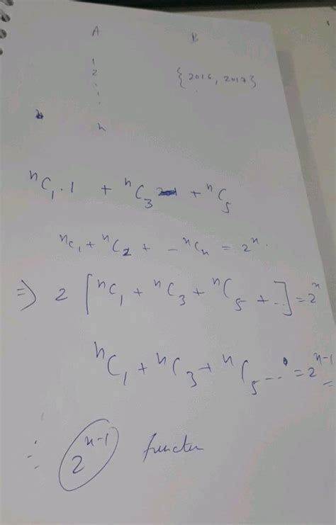 I Example 2 The Number Of Functions F 1 2 3 Ldots N N