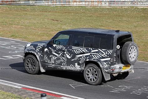 Wild Land Rover Defender SVX SVR V8 Spied Flexing Its Muscles On The