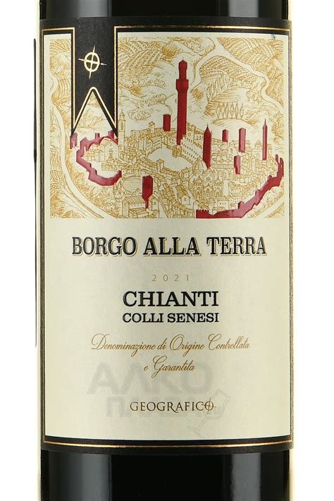 Chianti Colli Senesi Borgo Alla Terra Geografico