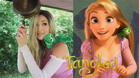 Everyday Disney Series Rapunzel Tangled Inspired Makeup Youtube