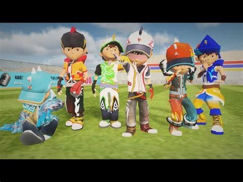 Kemunculan Semua Kuasa Fusion Boboiboy Frost Fire Glacier Supra Sori