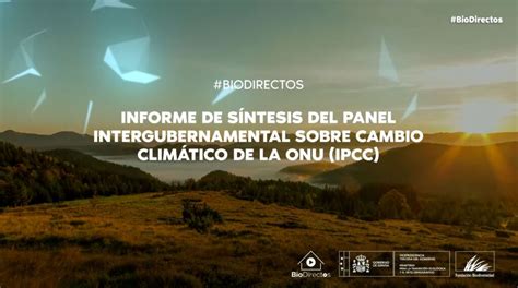 Informe De S Ntesis Del Panel Intergubernamental Sobre Cambio Clim Tico