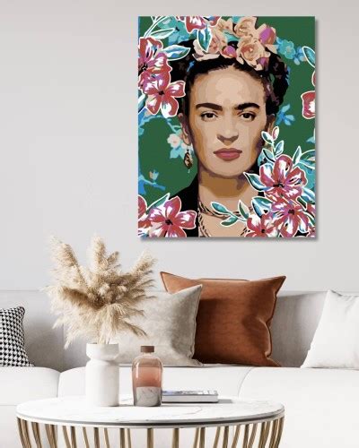 Obraz Na P Tnie Malowanie Po Numerach Frida Kahlo Rooms