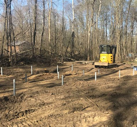 Power Foundation Systems Helical Pile Installation And Basement