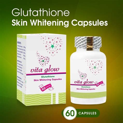 Vita Glow Glutathione Skin Whitening Capsules At Rs 2500 Bottle