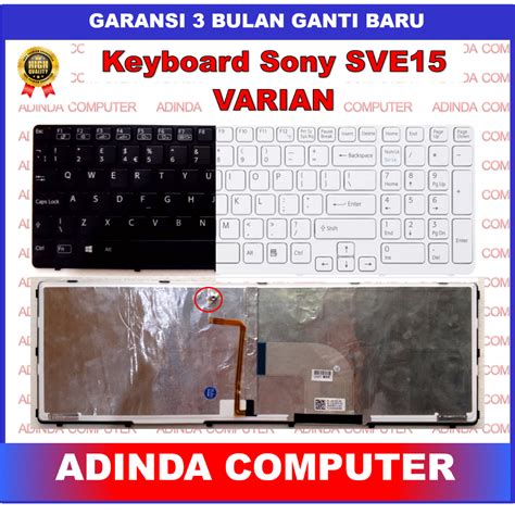 Putih Hitam Sony Vaio Keyboard Sve Sve V R Sve Sve Sve