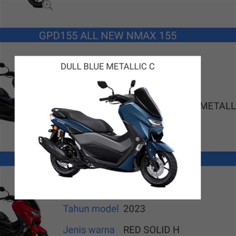 Promo Cover Full Body Halus New Nmax Biru Original Yamaha