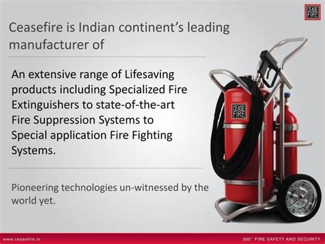 Ceasefire World Class Fire Safety Technologies Engineered To