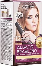 Kit De Lissage Pour Cheveux Blonds Kativa Alisado Brasileno