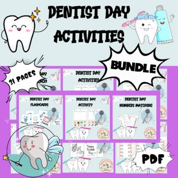 Dentist Day Activities BUNDLE \ Activities for Toddlers by kingdom of learning