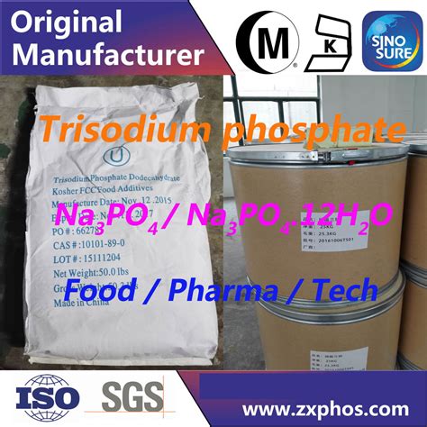 Sodium Phosphate Anhydrous Food Grade China Tsp And Trisodium Phosphate