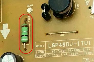 LG 49UJ630V. Ремонт, схема, сервис