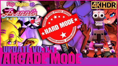 Update V0 1 4 Arcade Mode On Hard Under 3 Minutes Fap Nights At