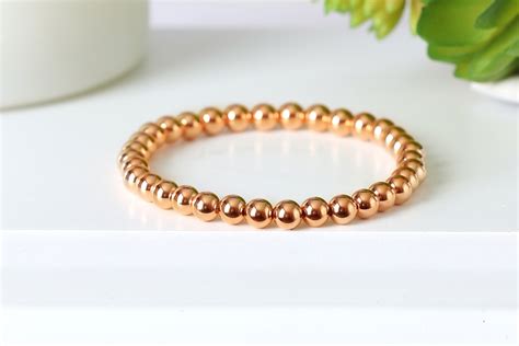 14k Rose Gold Filled 6mm Bombshell Beads