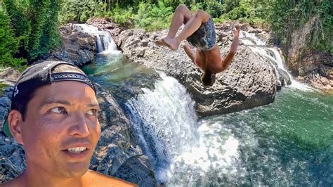 Double Flips Off Cliffs And Diving Deep For Fish YouTube