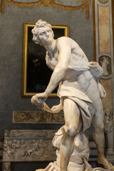 Escultura De M Rmol David De Gian Lorenzo Bernini En El Galleria