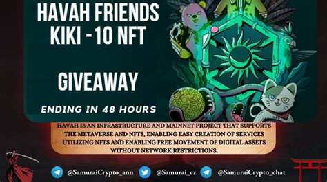 Samurai Crypto Club On Twitter Havahofficial Friends Kiki