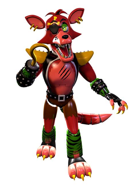 C4drender Glamrock Foxy 1985 By Blackroseswagz On Deviantart