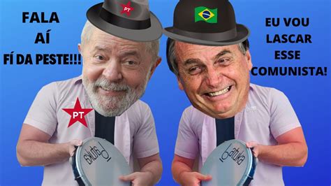 Debate Lula e Bolsonaro até ficar louco BATALHA DE REPENTE EMBOLADA