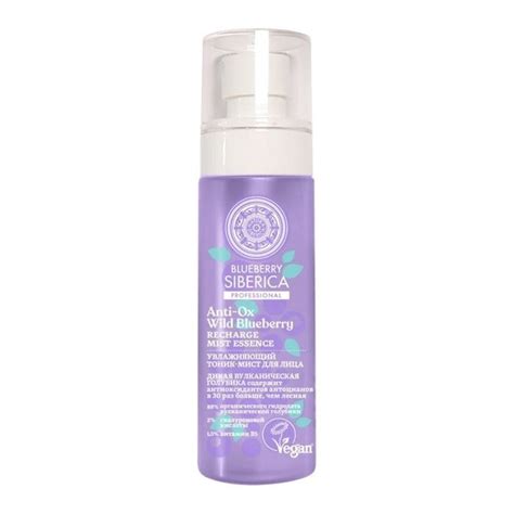 Natura Siberica Face Water Τόνωσης Anti Ox Wild Blueberry 100ml