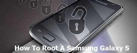 How To Root Samsung Galaxy S To Conquer The Galaxy JoyofAndroidl