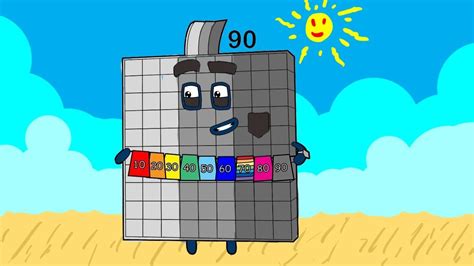 Numberblock 90 Color Howden 90s