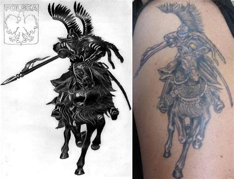 Polish Winged Hussar + tattoo by EwaBlackWidowVsHare on DeviantArt