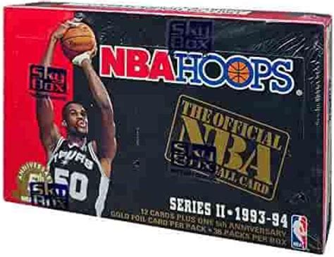 Nba Hoops Series Basketball Hobby Sealed Box Etsy