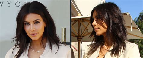 Pictures Of Kim Kardashians New Hair Style Popsugar Beauty Australia