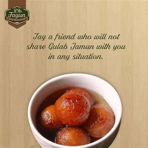 Tag The Hardcore Gulab Jamun Lovers In Your Group And Tempt Them With