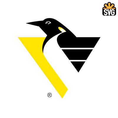 Pittsburgh Penguins Logo SVG Digital Download, Pittsburgh Penguins v3 ...