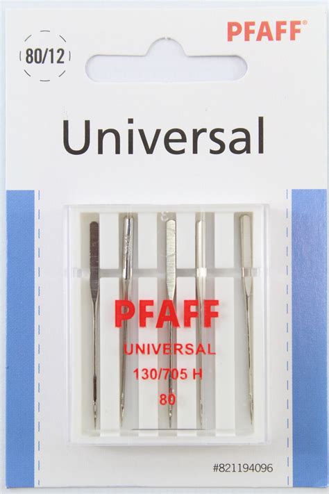 Original PFAFF Universalnadeln 130 705 H Stärke 80 5er Pack