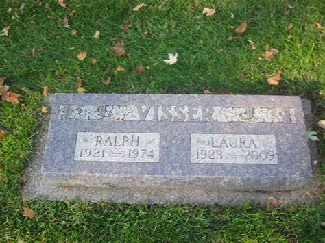 Ralph Visser M Morial Find A Grave